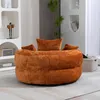 Sweiko Lazy Sofa Durable Confort Lounger haut dossier Pouf Voir les images du produit 12