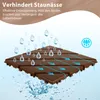 Izrielar 77 Stück Balkonfliesen Klicksystem 30x30 cm – Produktbild-Vorschau 5