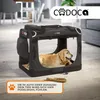 CADOCA® Hundetransportbox faltbar Katzentransportbox Produktbild-Vorschau 1