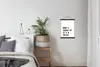 MuchoWow® Textilposter Zitate - Werd nicht erwachsen, es Produktbild-Vorschau 3