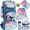 Mädchen Schulranzen 1. Klasse UNICORN / EINHORN Schultasche Produktbild-Vorschau 1