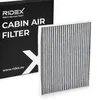RIDEX 424I0406 Aktivkohle Innenraumfilter Pollenfilter für Produktbild-Vorschau 1