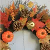 Halloween věnec podzimní věnec dýňový věnec stolní věnec Náhled obrázku produktu 3