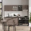 Küchenzeile Vicco R-Line Edelgrau/Anthrazit 240 cm , AP Produktbild-Vorschau 4