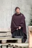 Knit Factory Jazz Poncho Cape - Taupe - One Size Produktbild-Vorschau 12