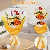 Gehäkelter Blumenstrauß, Blumenstrauß-Häkelset - Rosen und Produktbild-Vorschau 6