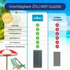 Strandlaken groß, 100x200 cm, 100% Baumwolle, grau Produktbild-Vorschau 5