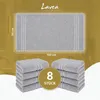 Zestaw 8 ręczników łazienkowych Lavea® 50x100 cm - Elena, Podgląd zdjęcia produktu 7