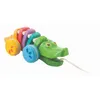 PlanToys giocattolo in legno alligatore arcobaleno Anteprima dell’immagine prodotto 6