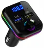 FM vysílač do auta s Bluetooth, 2x USB port a RGB Náhled obrázku produktu 1