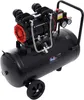 A black air compressor with red accents is shown against a white background. Produktbild-Vorschau