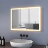 Heilmetz Badspiegel LED Spiegel 60 x 80 cm Badzimmerspiegel Produktbild-Vorschau 1