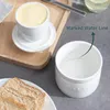 Beurrier en porcelaine, beurrier avec couvercle, pot à Voir les images du produit 3