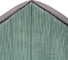 A close-up view of the top of a pet bed, showing the textured fabric and zipper. Podgląd zdjęcia produktu