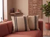 BELIANI Dekokissen 2er Set Beige / Schwarz aus Jute 45 x 45 Produktbild-Vorschau 4
