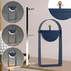ZMH LED Tischleuchte Blau Nachttischlampe Tragbar Stimmung Produktbild-Vorschau 2