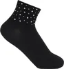 styleBREAKER Damen Socken mit Strass Applikation am Bund, Produktbild-Vorschau 1