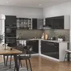 Eckküche Vicco R-Line Anthrazit Hochglanz/Weiß 247 x 237 cm Produktbild-Vorschau 5