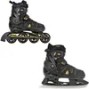 2in1 Inlineskates Schlittschuhe Raven Pulse PRO 40-43 Gold Produktbild-Vorschau 1