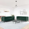 vidaXL Juego de 2 sofás Chesterfield con reposacabezas, Vista previa de la imagen del producto 3