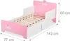 relaxdays cot swan Náhled obrázku produktu 4