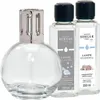 A Lampe Berger set including a clear glass diffuser and two refill bottles. Anteprima dell’immagine prodotto