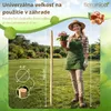 Floranica 6 x lieskový drevený stĺpik výška 150 cm, drevený Náhľad obrázku produktu 2