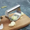 Knoblauchpresse, Zerkleinerer, Handpresse Aus Stahl, Produktbild-Vorschau 5