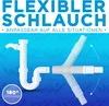 LOBENSWERK Siphon für Küchenspüle mit flexiblem Produktbild-Vorschau 6