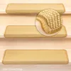 Stufenmatten Sisal Rechteckig Creme-Honig 15 Stück Produktbild-Vorschau 1