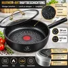 Schmorpfanne 24 cm Antihaft mit Glasdeckel Produktbild-Vorschau 7
