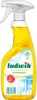 A yellow spray bottle of cleaning fluid with a label. Náhled obrázku produktu