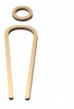 Acryl-Toilettenschild Gold, 16 cm, selbstklebend, matt Náhľad obrázku produktu