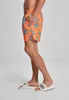 Urban Classics Badehose Floral Swim Shorts Orange-XL Produktbild-Vorschau 1