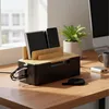 Relaxdays Scatola porta cavi, per 2 prese multiple, Anteprima dell’immagine prodotto 2