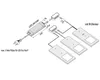 LED inbouwverlichting keuken, 5x3 Watt, keukenlamp Eco-Pad, Productafbeelding-voorbeeld 5