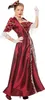 Robe marquise en taffetas bordeaux baroque rococo, taille : Voir les images du produit 2