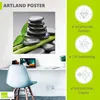 ARTland Poster Basalt Steine und Bambus Größe: 120x90 cm Produktbild-Vorschau 3