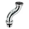 tecuro MS-Bördelrohr Ø 32 mm, S-Form, Versatz 50 mm, mit 2 Produktbild-Vorschau 1