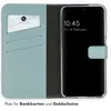 Selencia Echtleder Klapphülle Samsung Galaxy S24 - Air Blue Produktbild-Vorschau 3