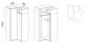 Furniture24 Eckschrank MOBI MO1 Eckkleiderschrank Schrank Produktbild-Vorschau 2
