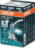 A product box for OSRAM Cool Blue Intense H7 headlight bulbs, showing the packaging and a graphic of a car. Produktbild-Vorschau