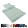 Premium Mikrofaser Bettwäsche Set 200x200 +2St 80x80 cm Produktbild-Vorschau 3