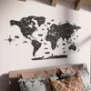 Holz-Weltkarte Wandkunst – 3D Holz Pinnwandkarte, Produktbild-Vorschau 1