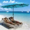 Puluomis Sonnenschirm 400 x 200 x238cm UPF 50+ mit Kurbel Produktbild-Vorschau 3