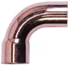 Lötfitting aus Kupfer als 90-Grad-Bogen mit einem Produktbild-Vorschau 3