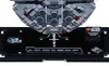 Zwarte displayvitrine met bedrukte achterwand voor LEGO® Productafbeelding-voorbeeld 2