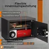 Familiekluis met dubbele vergrendeling - 25x35x25 cm. Productafbeelding-voorbeeld 4