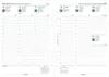 FILOFAX Calendrier à insérer 2026 - A5 - 1 semaine = 2 Voir les images du produit 2