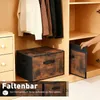 Aufbewahrungsbox mit deckel aus Vliesstoff – faltbare Produktbild-Vorschau 7
